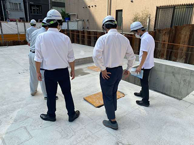 会社見学時 撮影 :2021年度